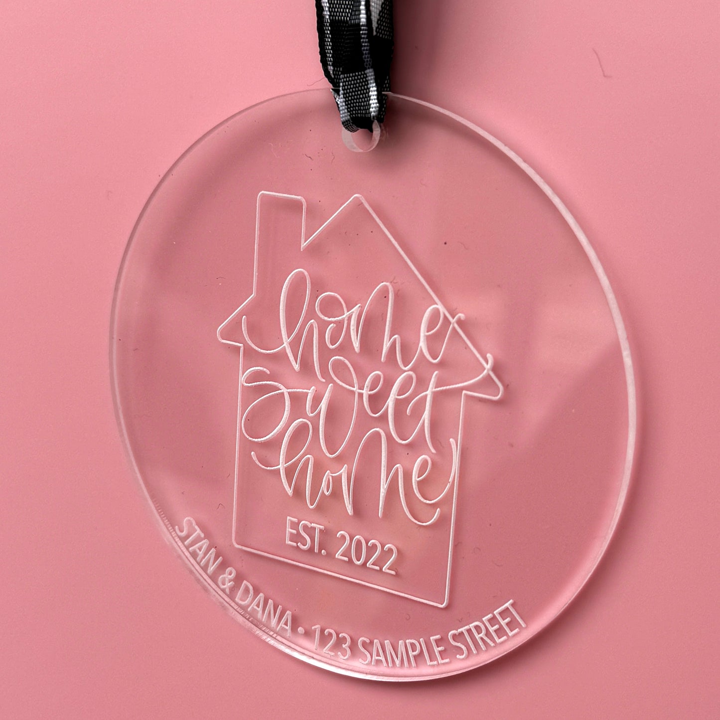 Home Sweet Home Acrylic Ornament