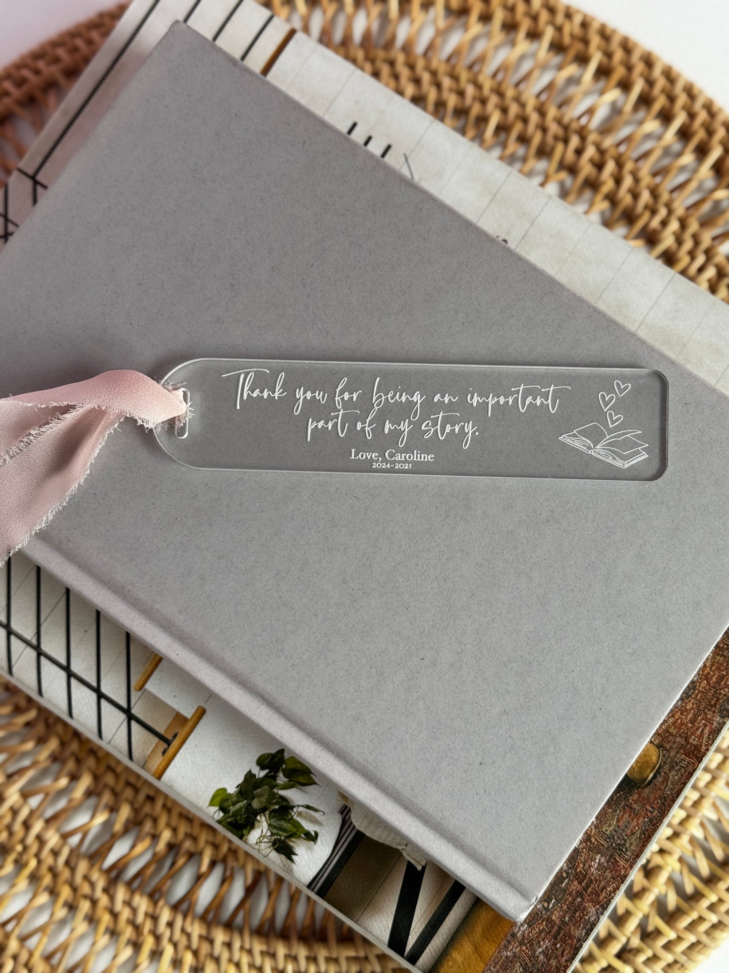 Personalized Teacher Quote Bookmark