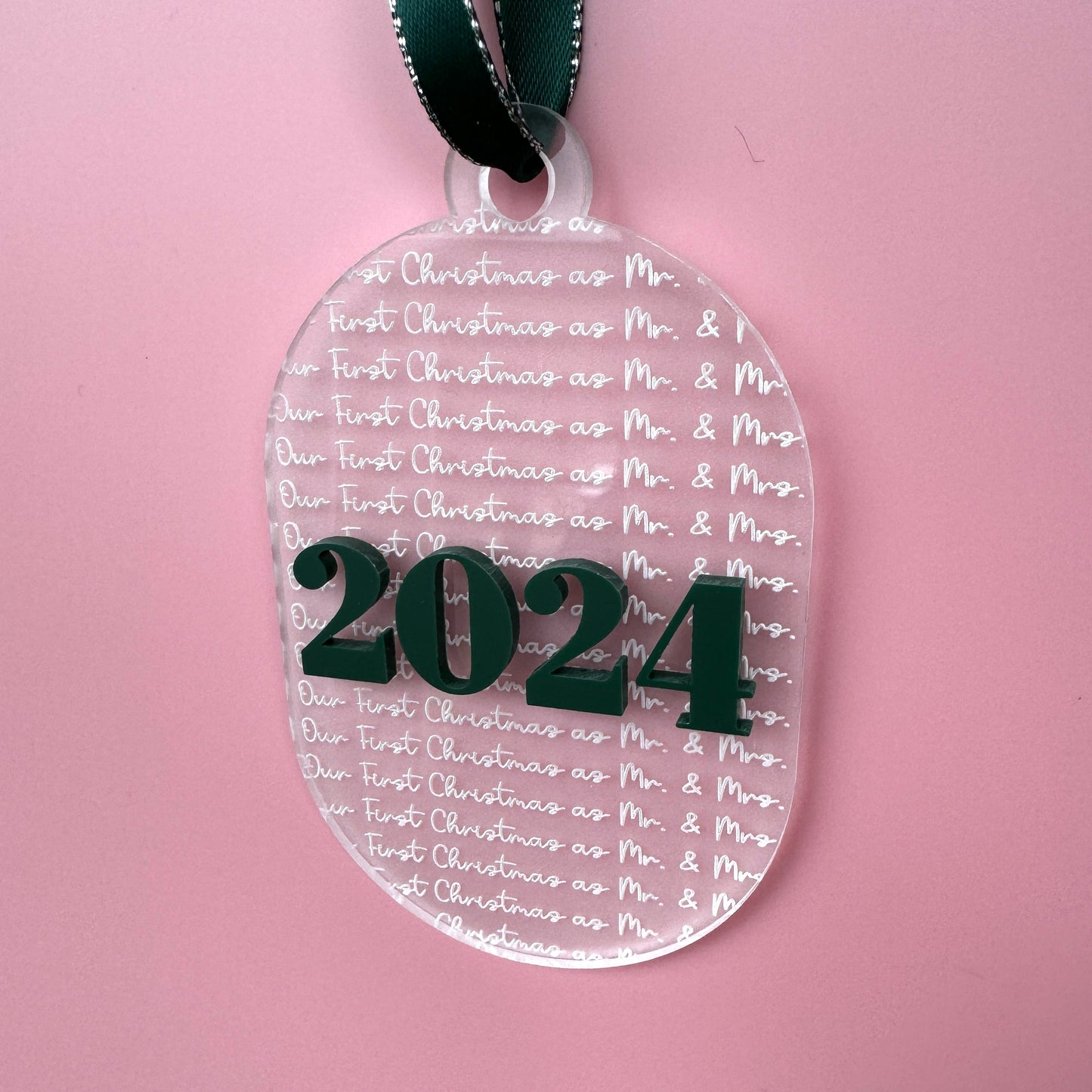 Our First Christmas Acrylic Ornament