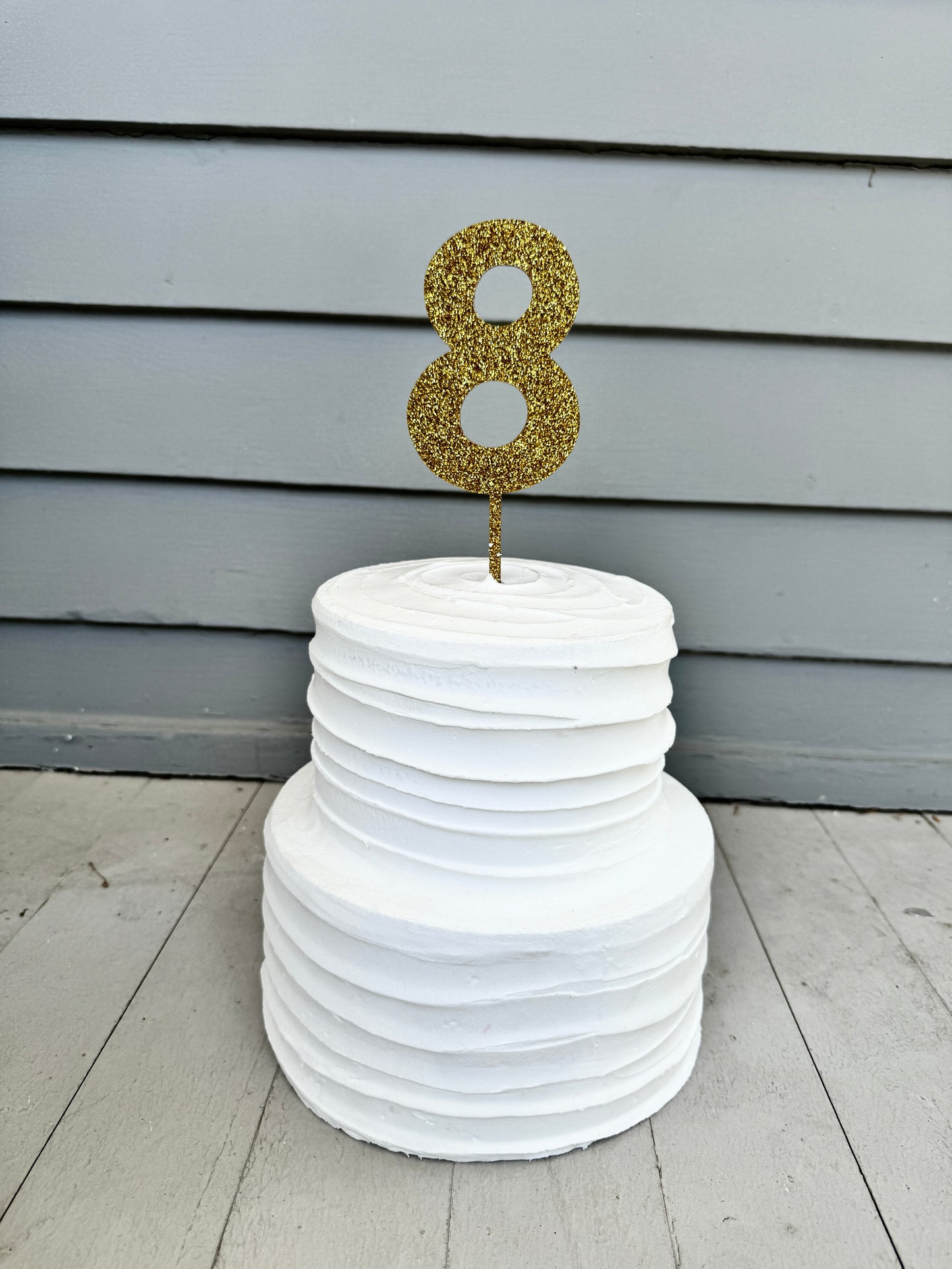 8 Cake Topper