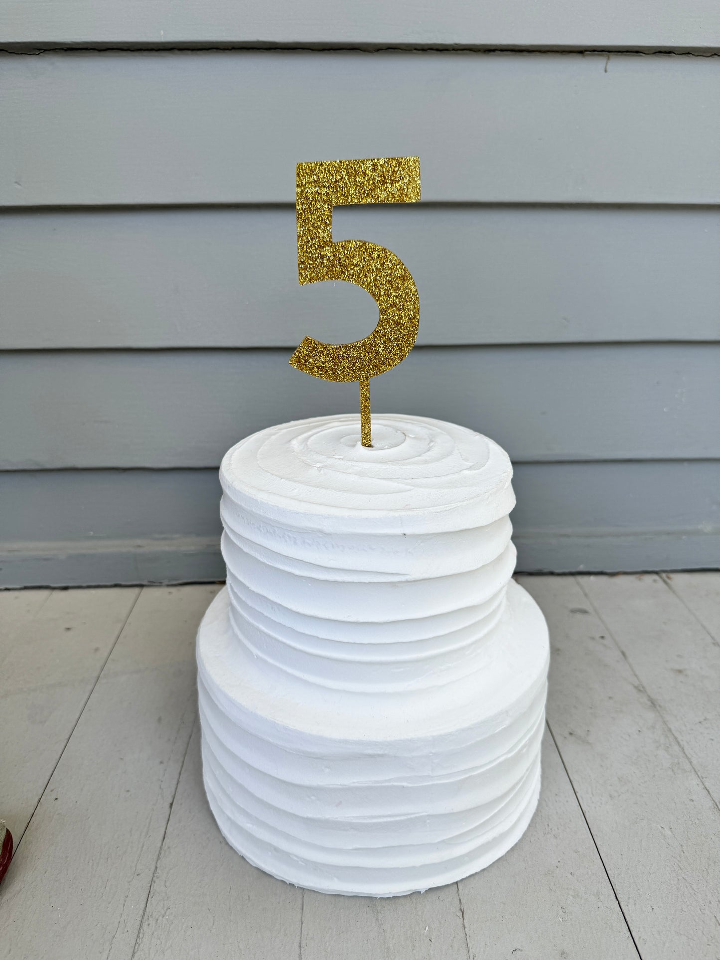 5 Cake Topper