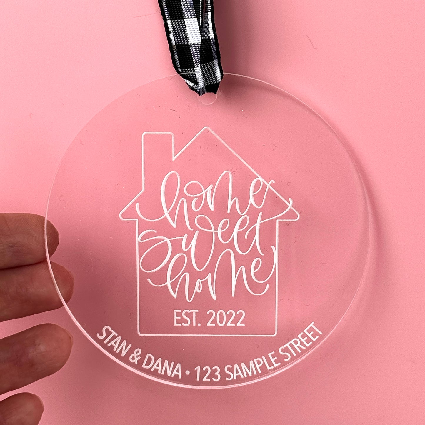 Home Sweet Home Acrylic Ornament