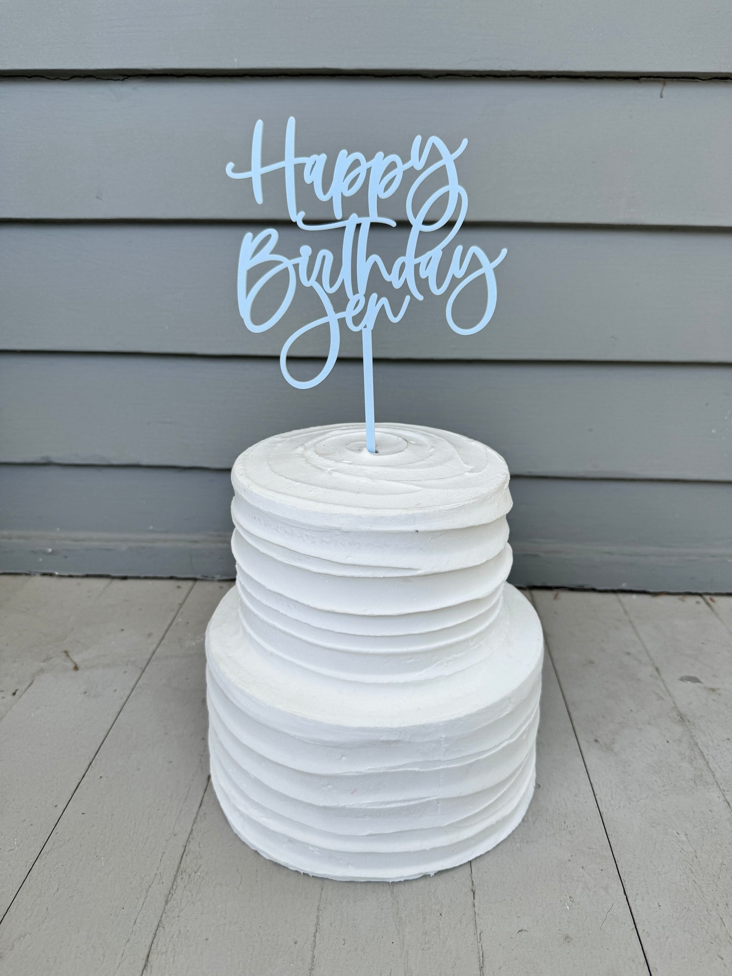 Happy Birthday Cake Topper