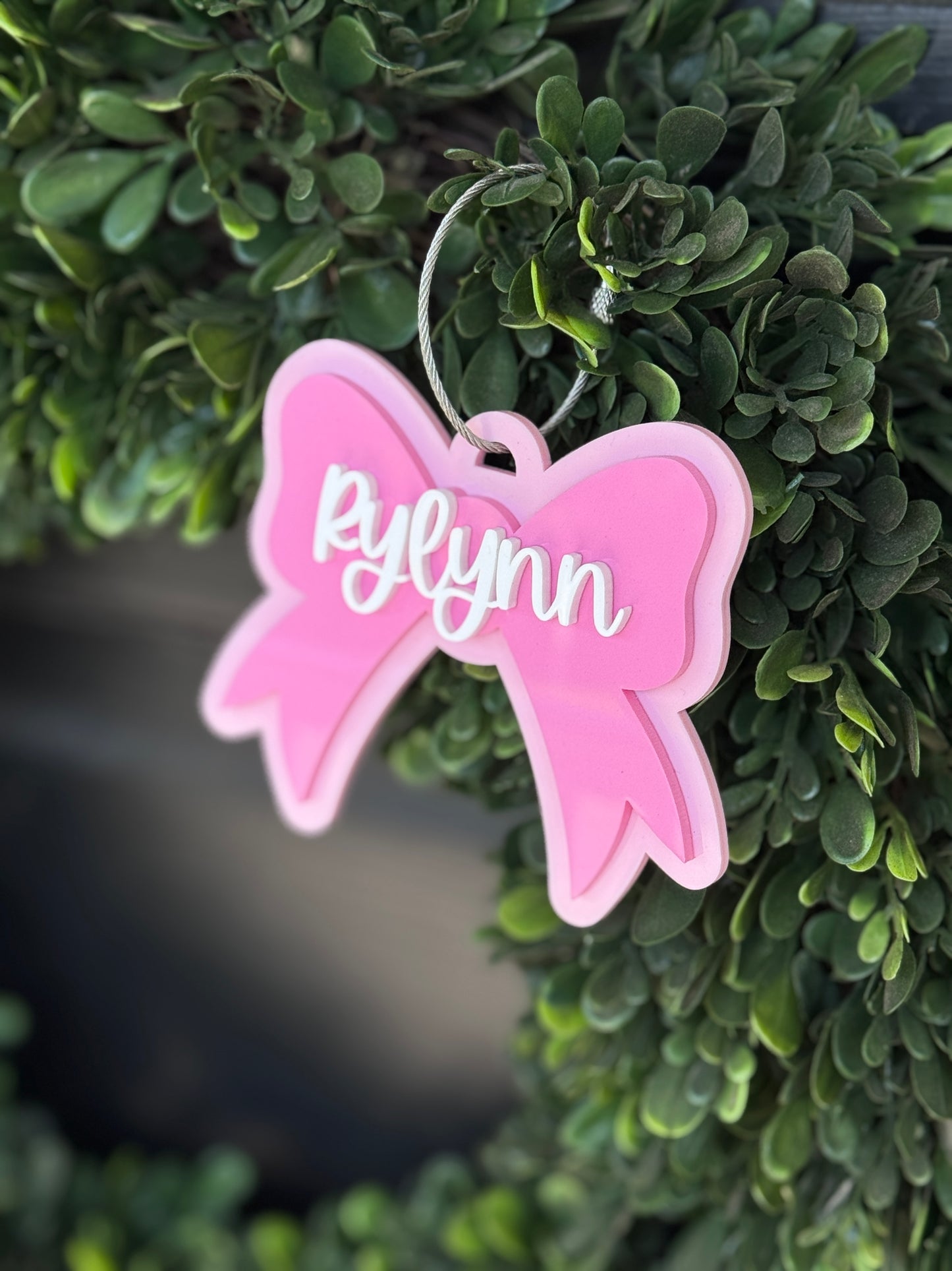 Bow Bag Tag