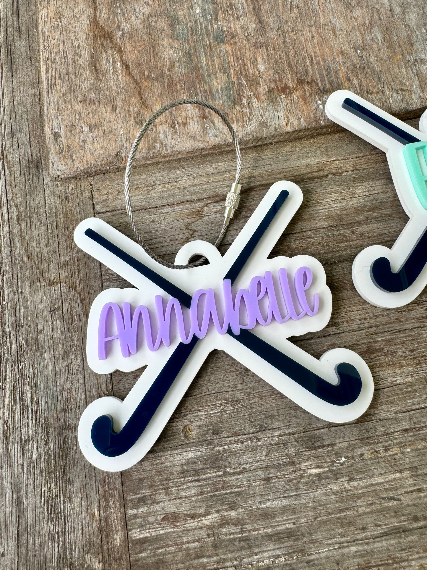 Field Hockey Bag Tag