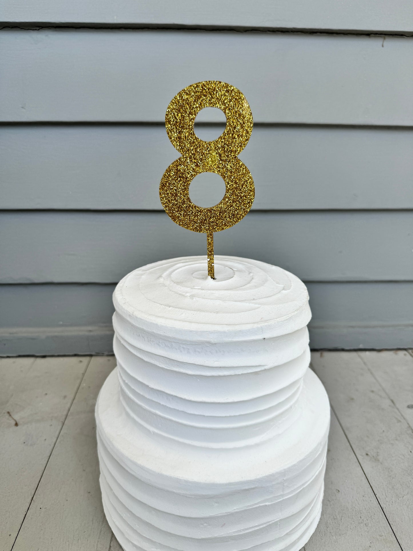 8 Cake Topper