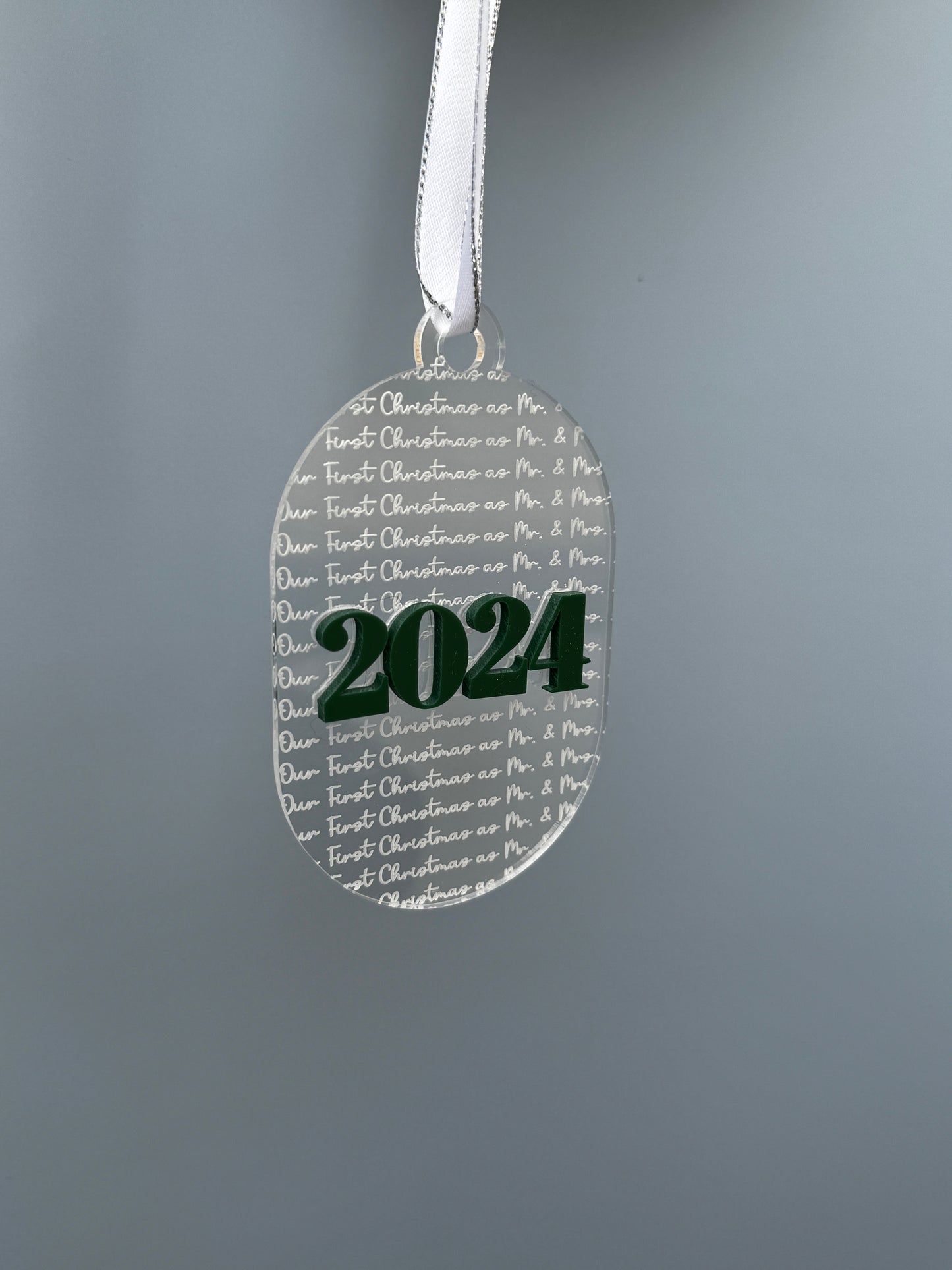 Our First Christmas Acrylic Ornament