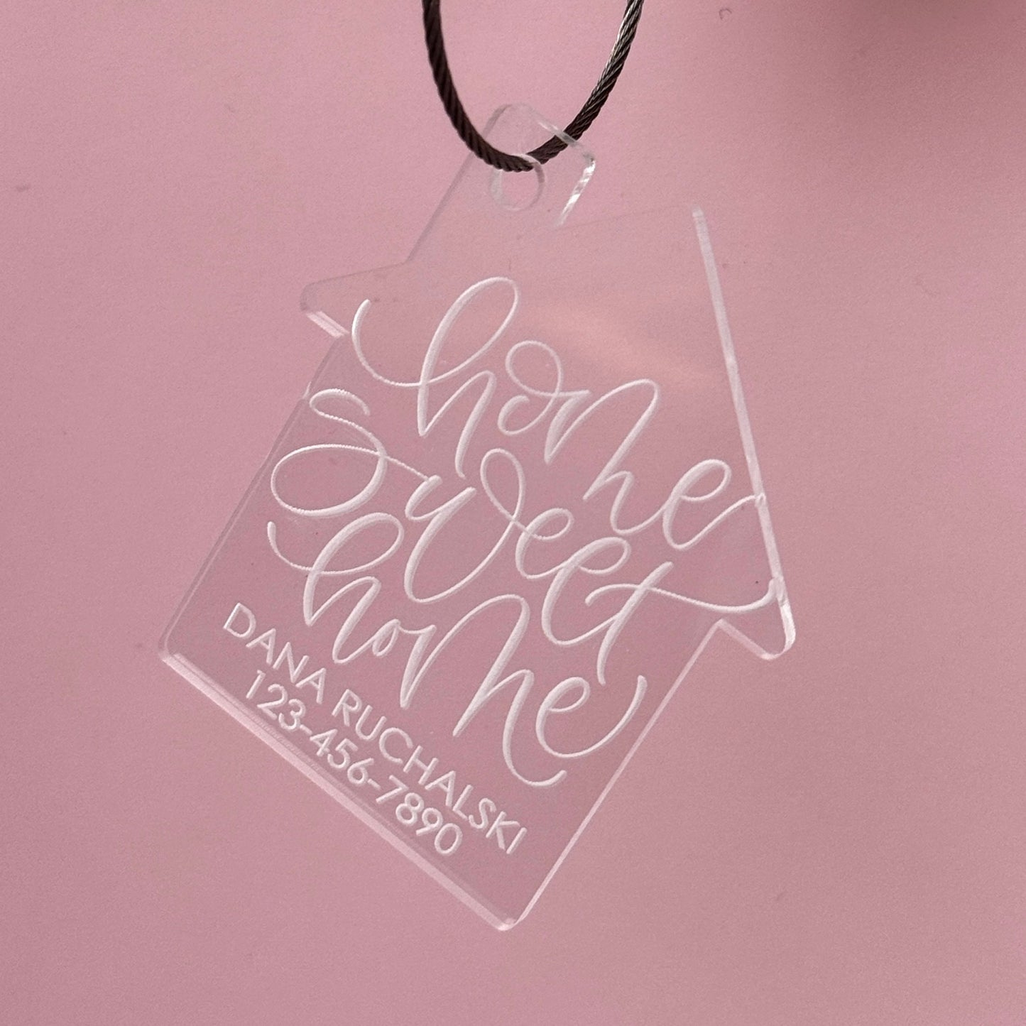 Home Sweet Home Acrylic Keychain