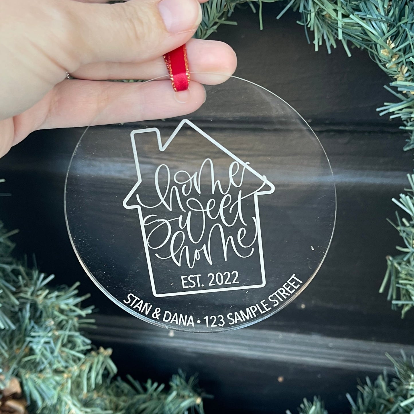 Home Sweet Home Acrylic Ornament