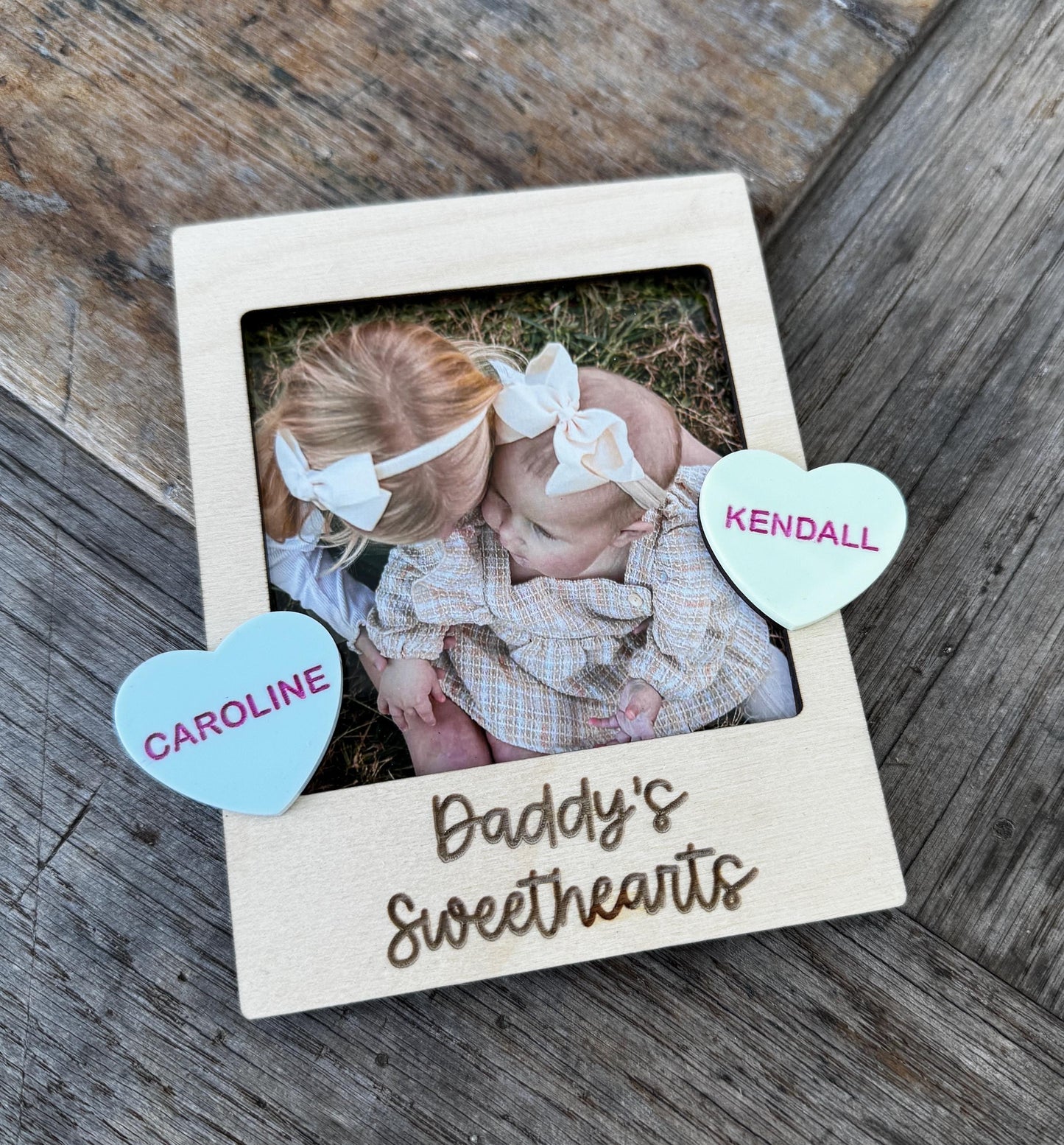 Valentine's Gift | Photo Frame Magnet | Valentine's Day Photo Magnet | Gift for Grandma | Gift for Mom | Valentine's Picture Frame | Custom
