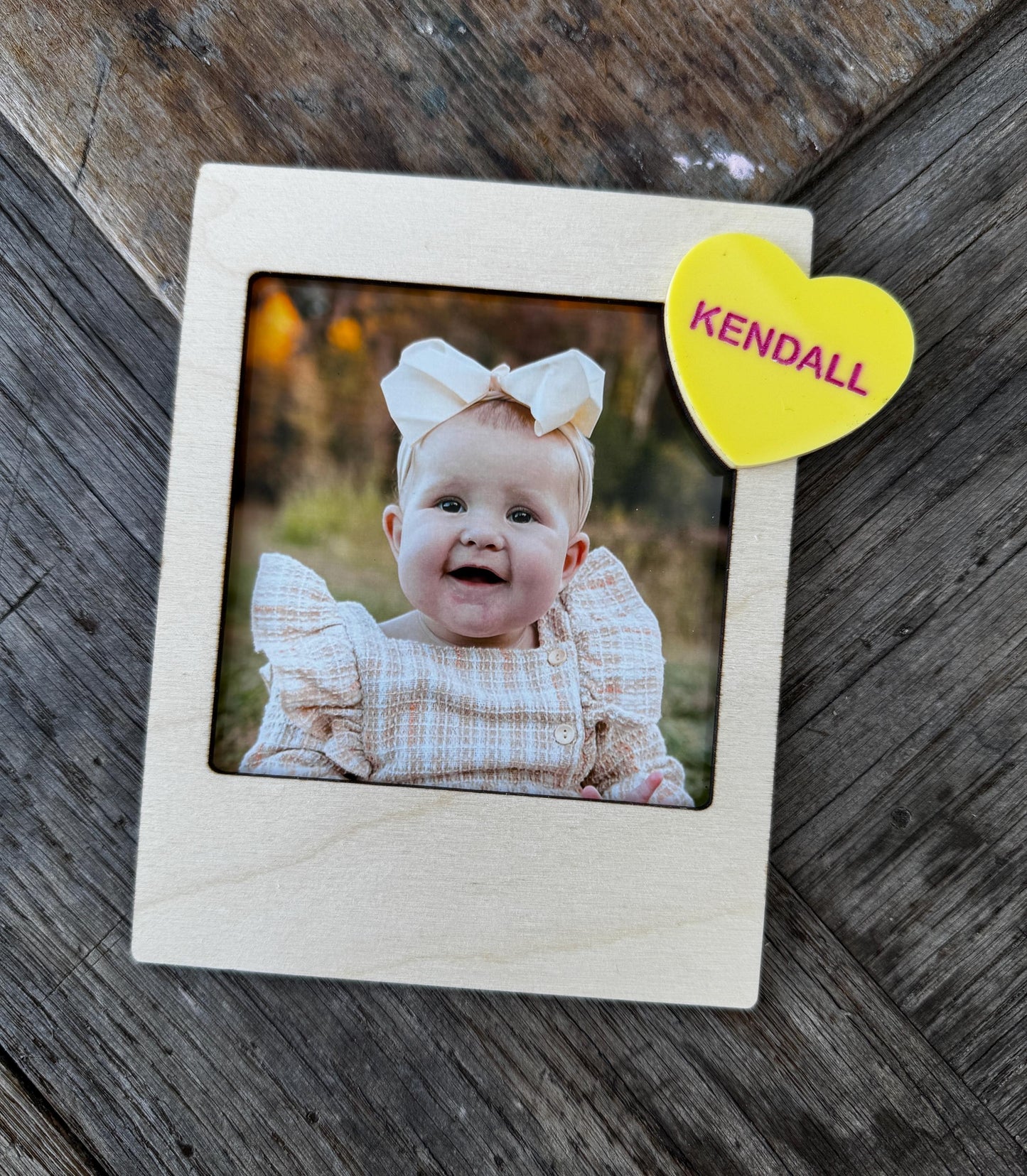 Valentine's Gift | Photo Frame Magnet | Valentine's Day Photo Magnet | Gift for Grandma | Gift for Mom | Valentine's Picture Frame | Custom