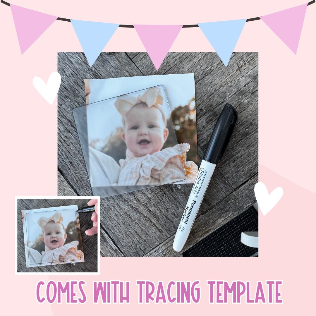 Valentine's Gift | Photo Frame Magnet | Valentine's Day Photo Magnet | Gift for Grandma | Gift for Mom | Valentine's Picture Frame | Custom
