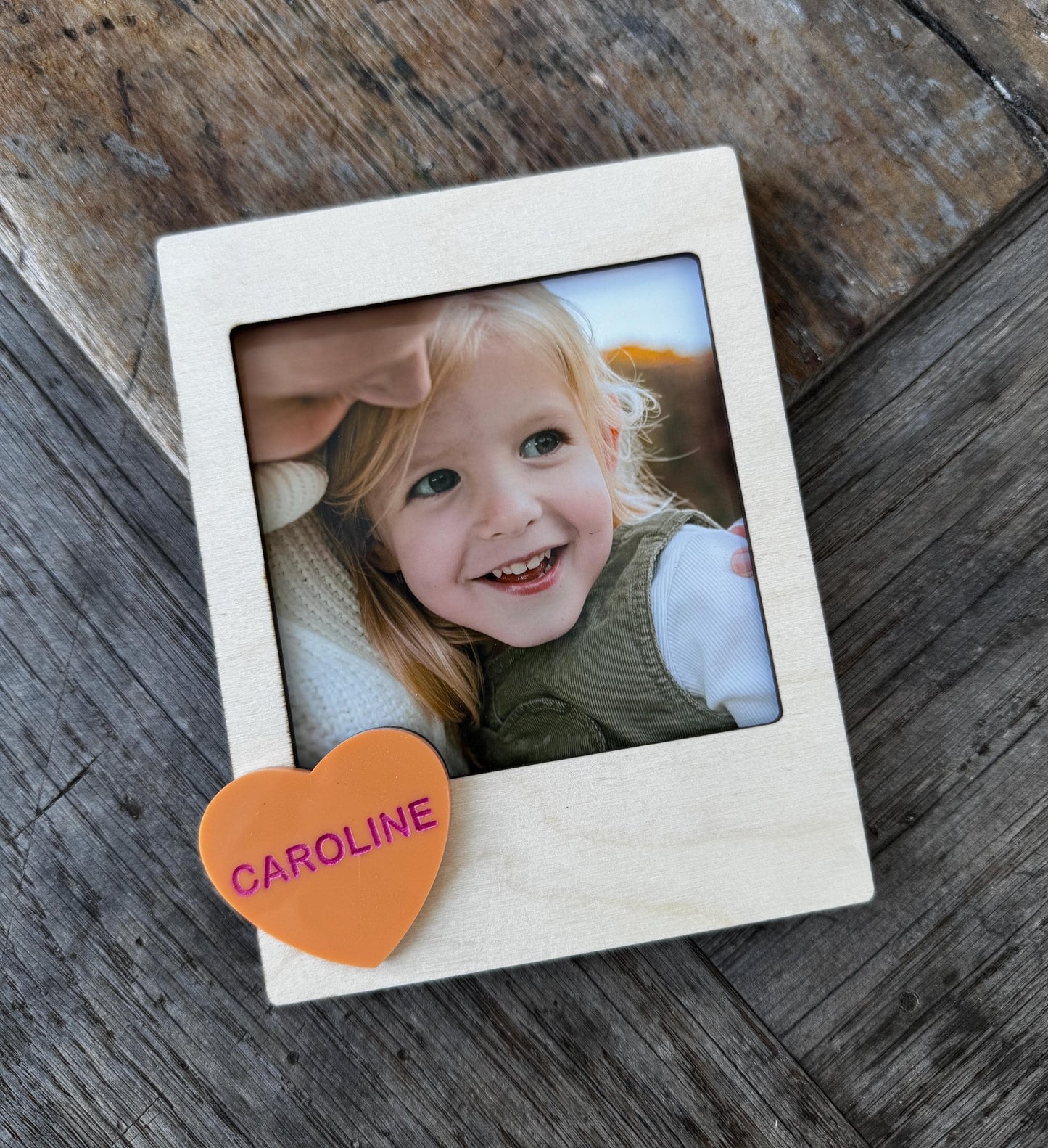Valentine's Gift | Photo Frame Magnet | Valentine's Day Photo Magnet | Gift for Grandma | Gift for Mom | Valentine's Picture Frame | Custom