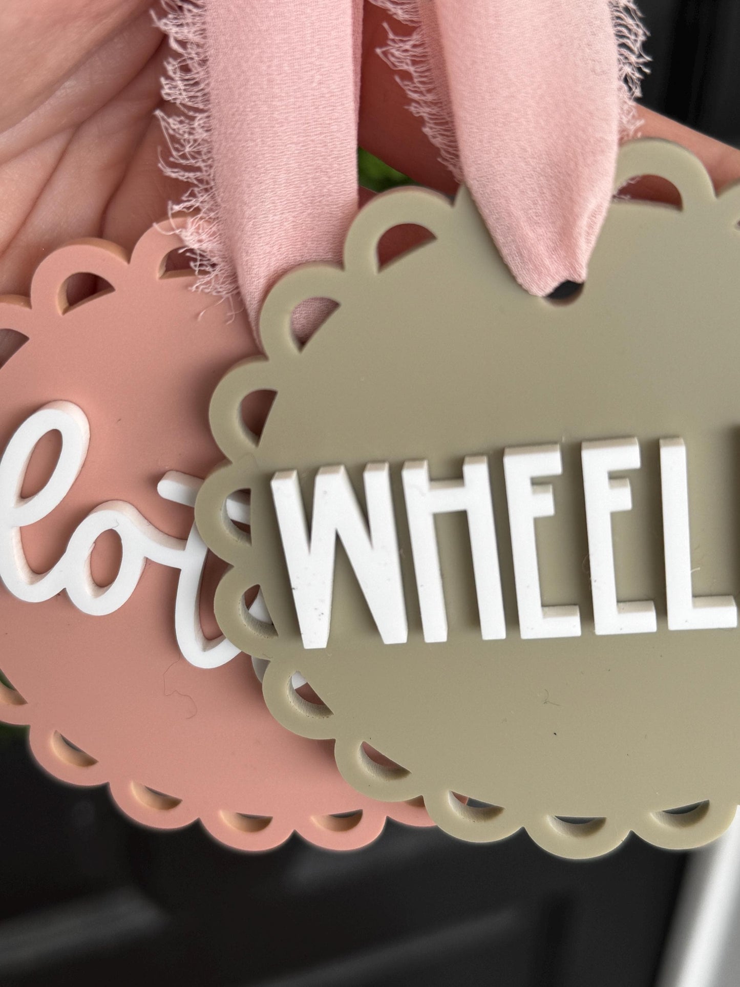 Cute Personalized Bag Tag | Custom Name Tag for Backpacks, Luggage, Sports Bags – Acrylic Keychain – Gift for Kids, Teens, Adults | Easter