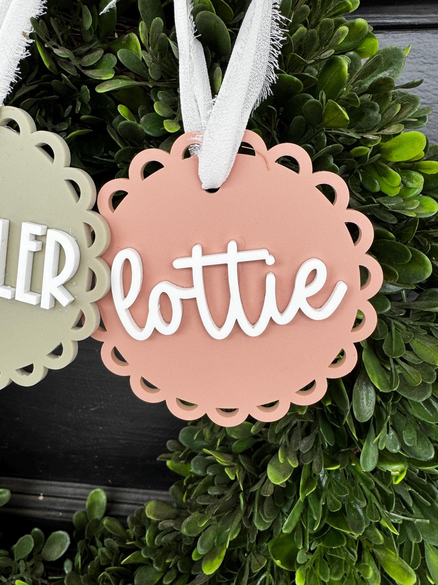 Cute Personalized Bag Tag | Custom Name Tag for Backpacks, Luggage, Sports Bags – Acrylic Keychain – Gift for Kids, Teens, Adults | Easter