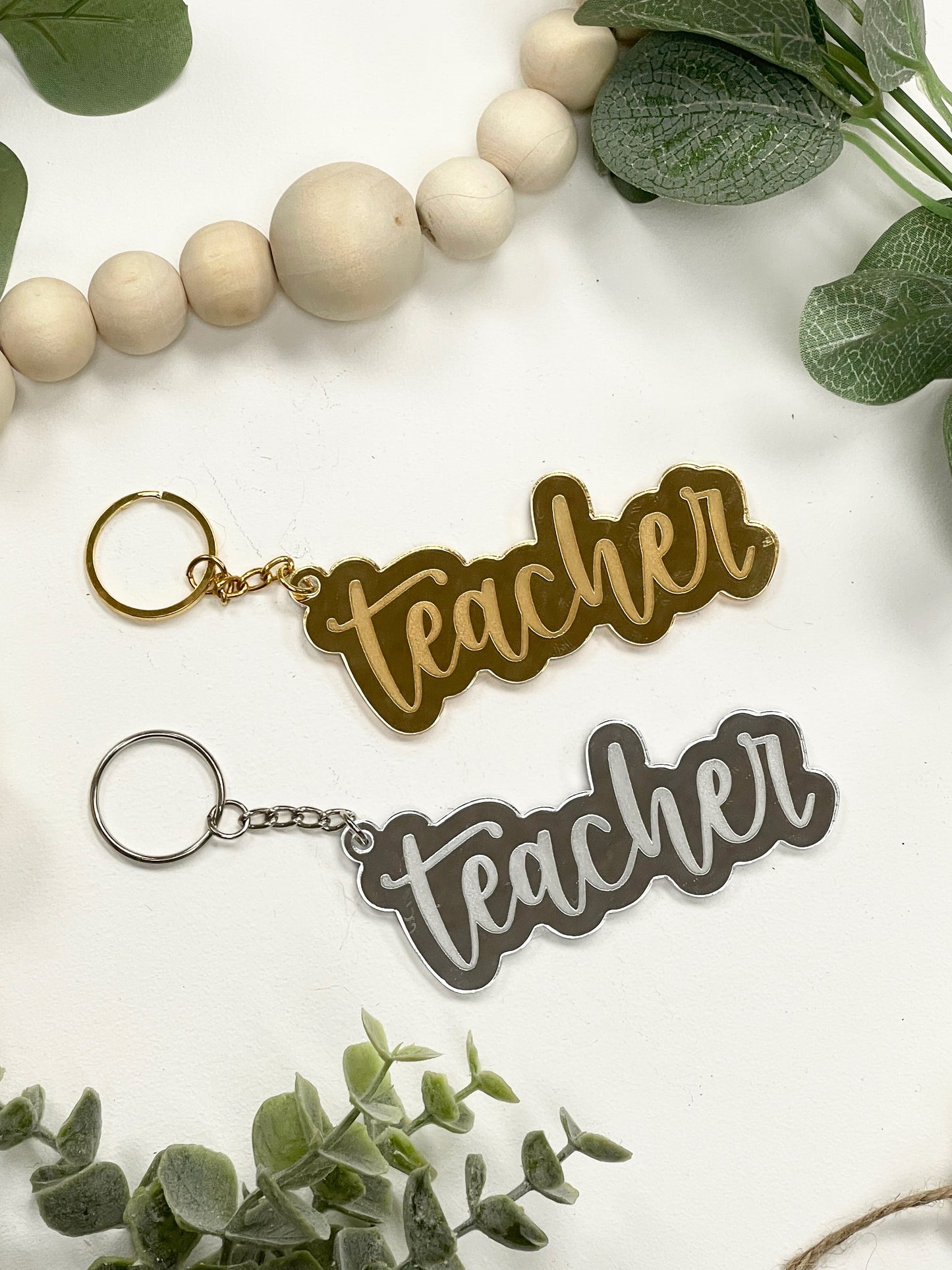 Teacher Acrylic Keychain