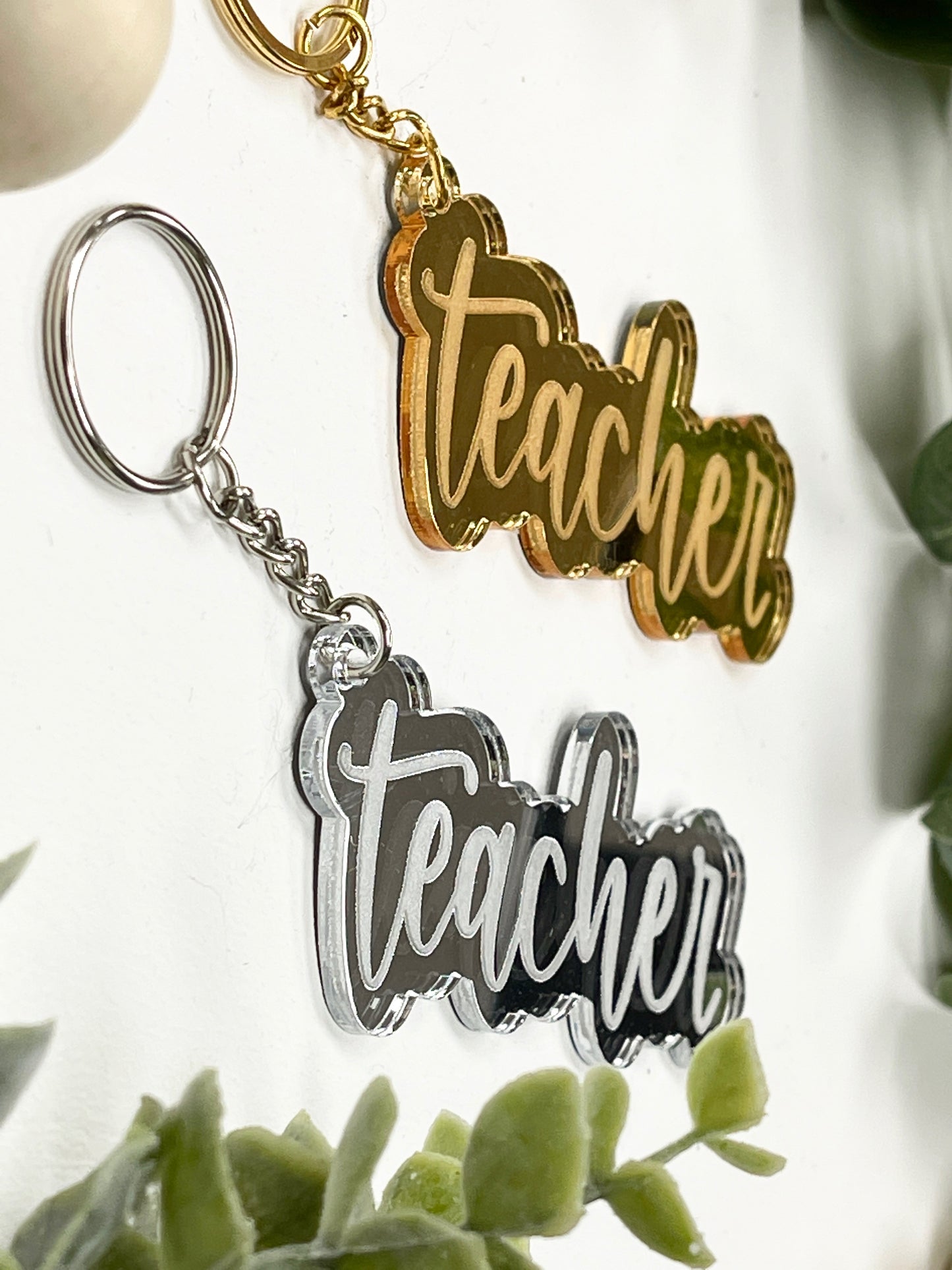 Teacher Acrylic Keychain