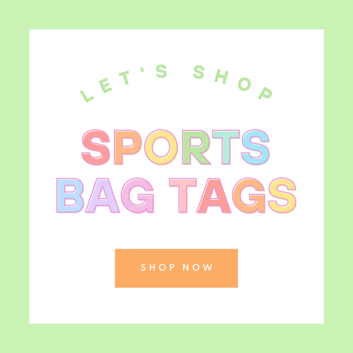 SPORTS BAG TAGS