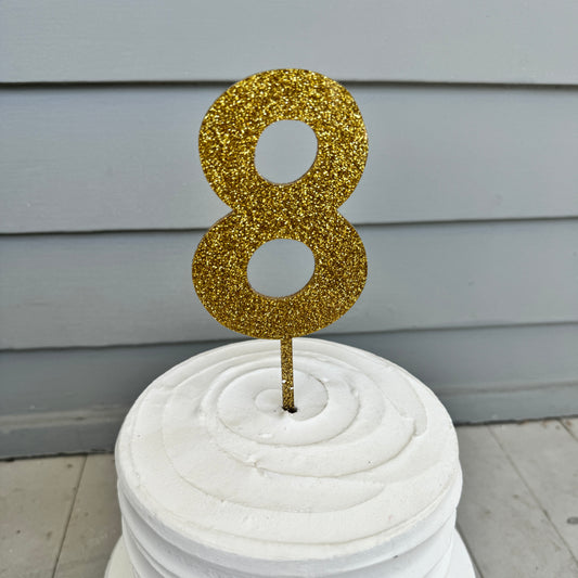 8 Cake Topper