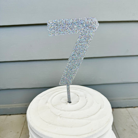 7 Cake Topper