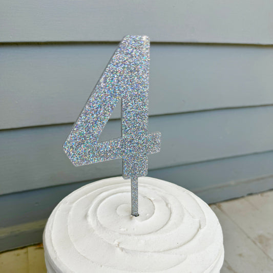 4 Cake Topper