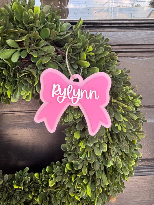Bow Bag Tag