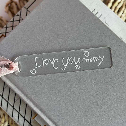 Personalized Handwriting Bookmark