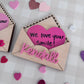 Valentine Note Envelope