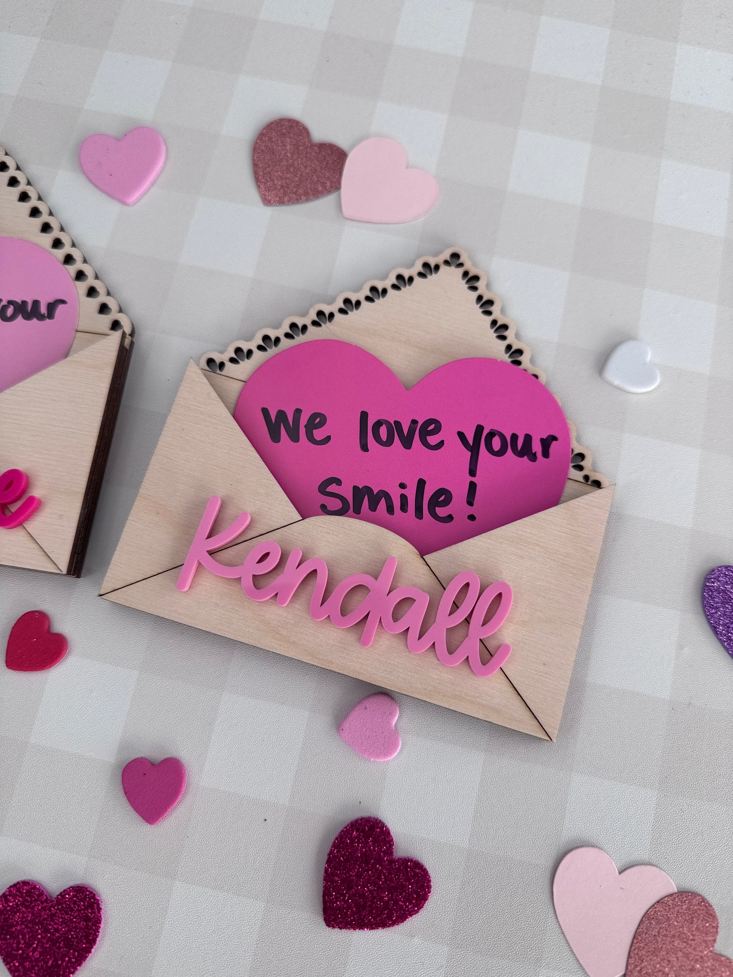 Valentine Note Envelope