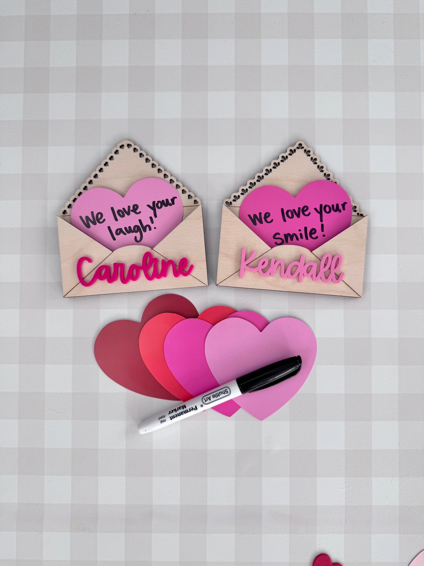 Valentine Note Envelope