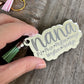 Personalized Loved Ones Mirrored Acrylic Keychain