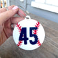 Baseball Bag Tag