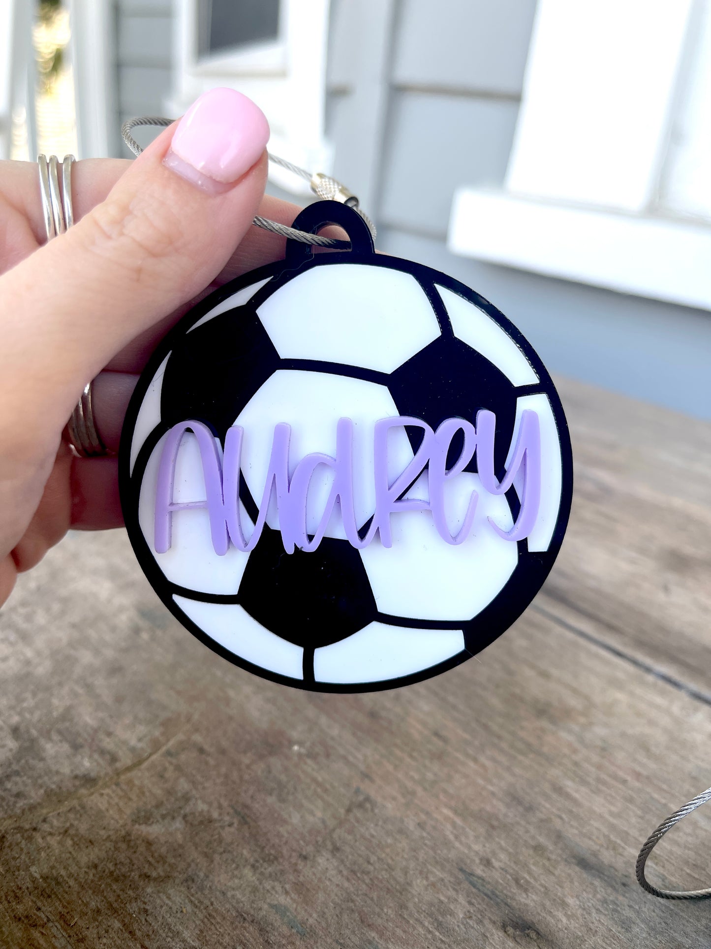 Soccer Bag Tag