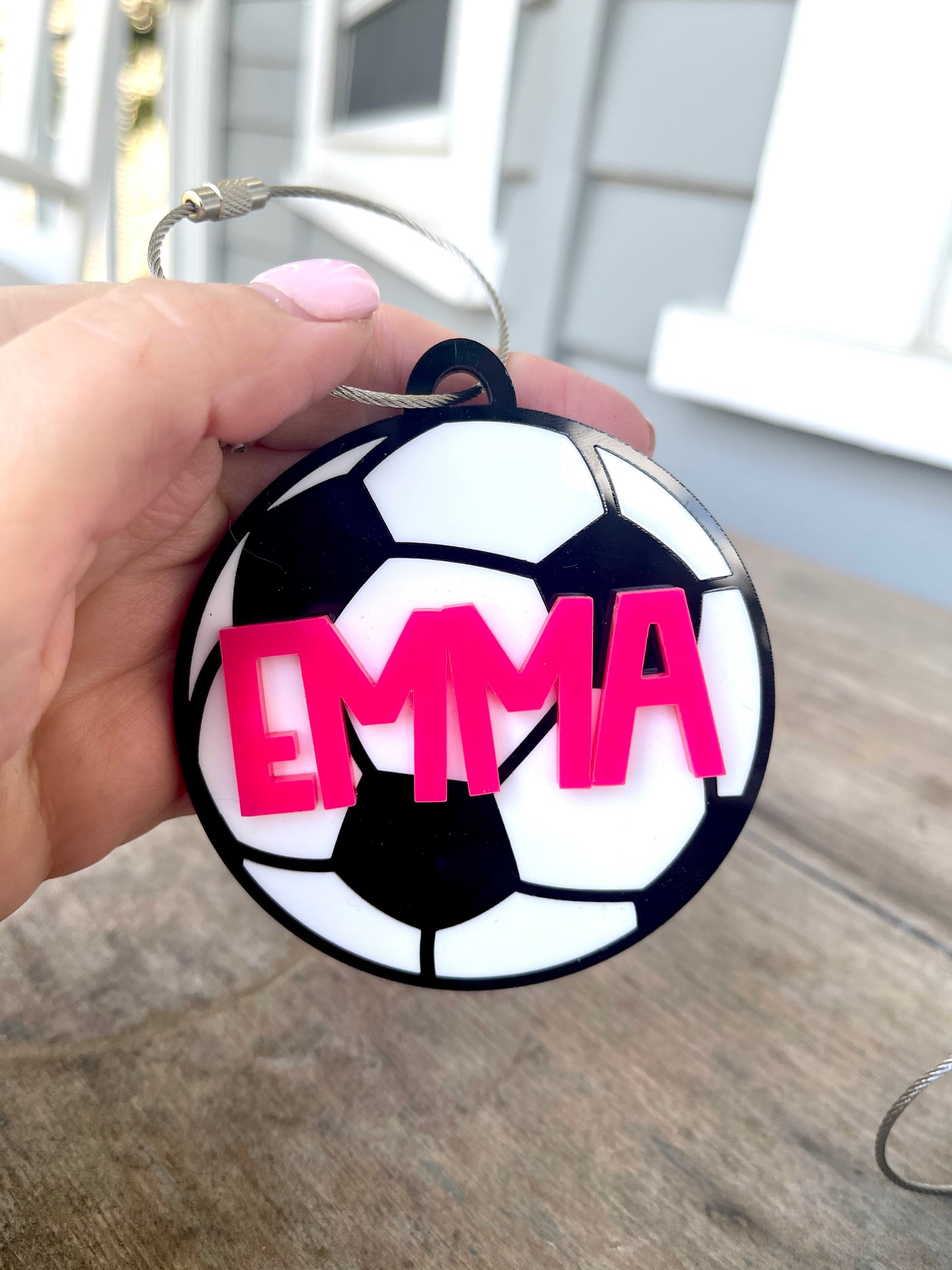 Soccer Bag Tag