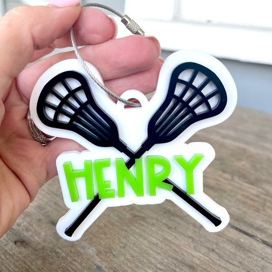 Lacrosse Bag Tag