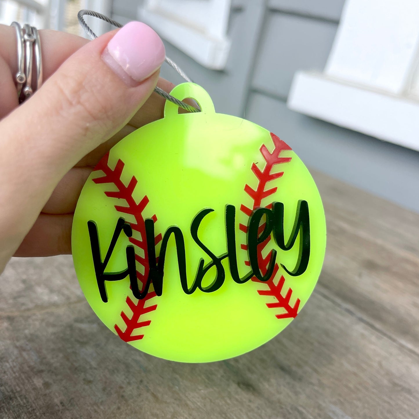 Softball Bag Tag