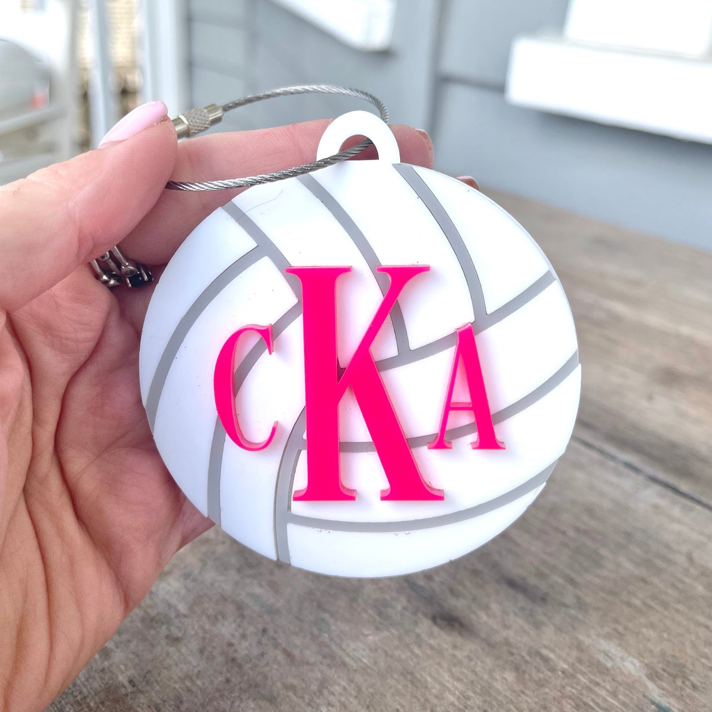 Volleyball Bag Tag