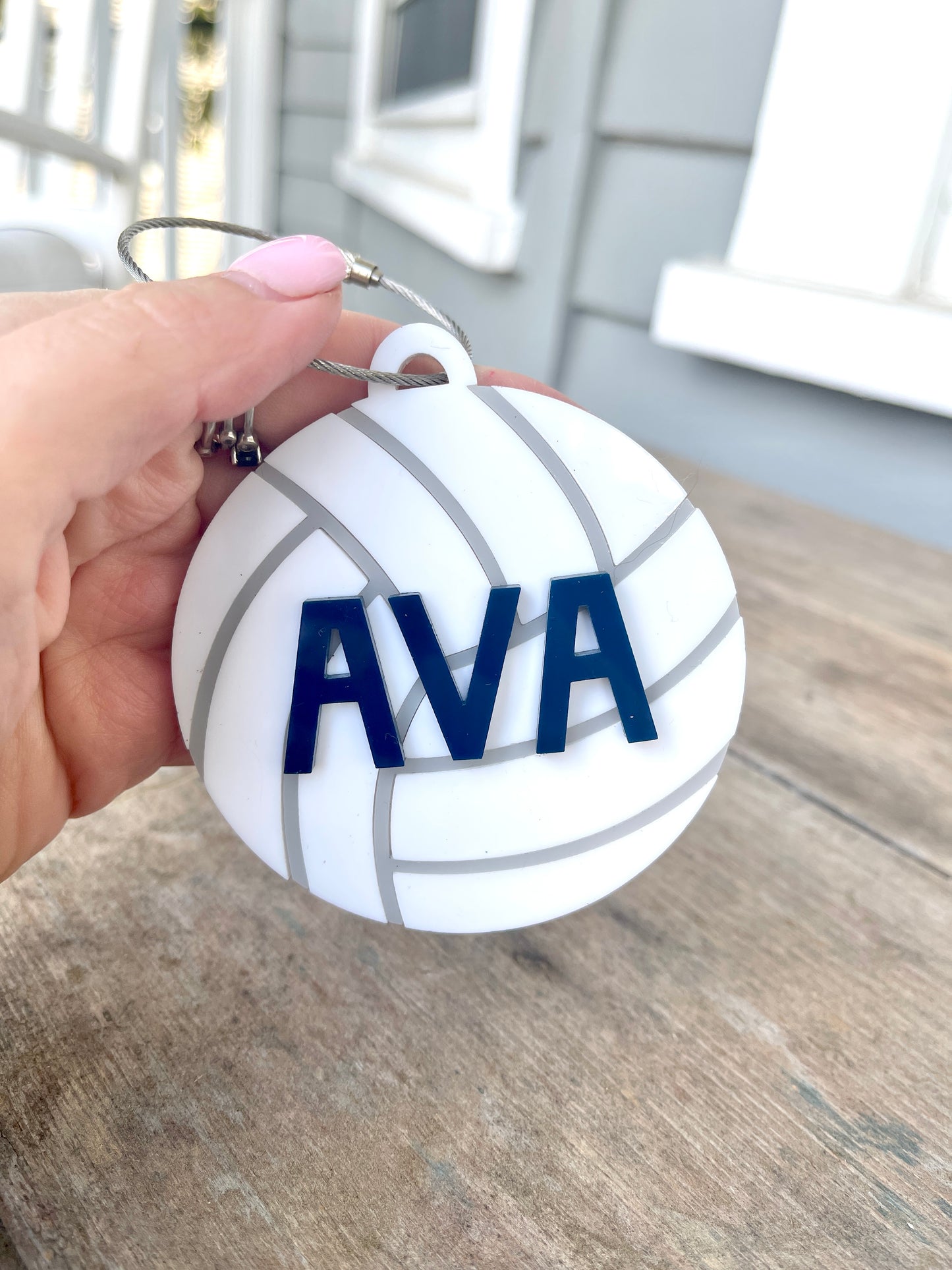 Volleyball Bag Tag