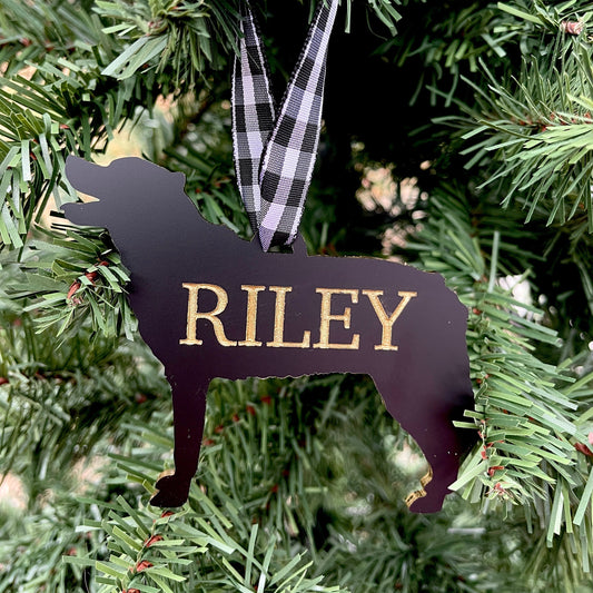 Dog Silhouette Ornament