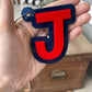 Layered Acrylic Letter Bag Tag