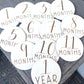 Baby Monthly Milestone Rounds Design 3