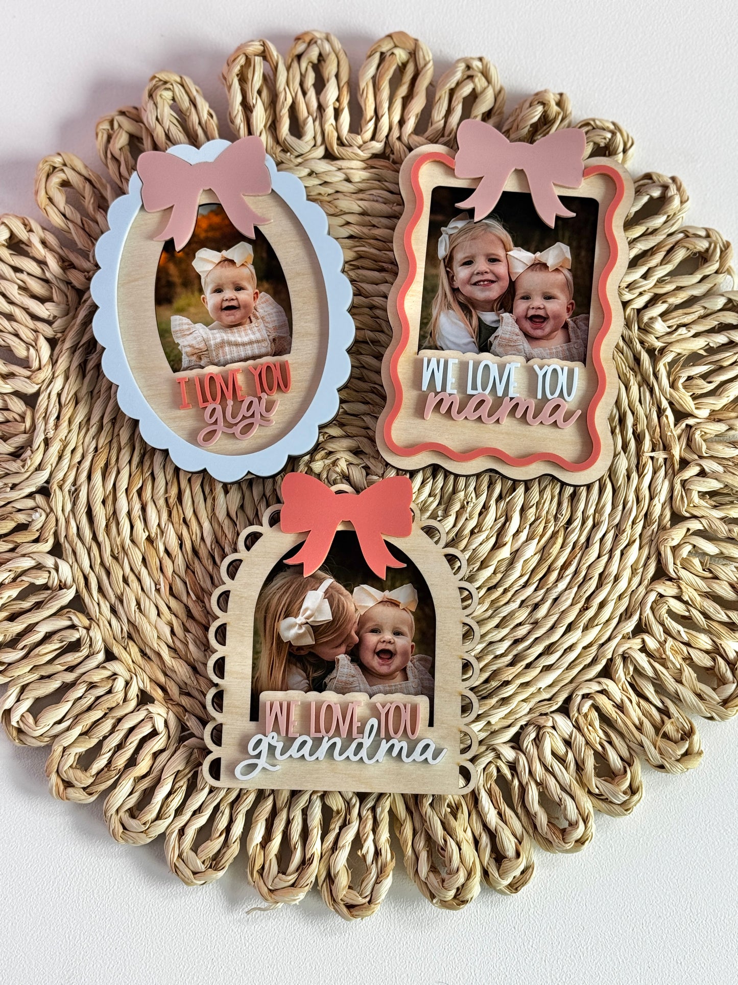 Mother's Day Photo Frame - Scalloped Arch