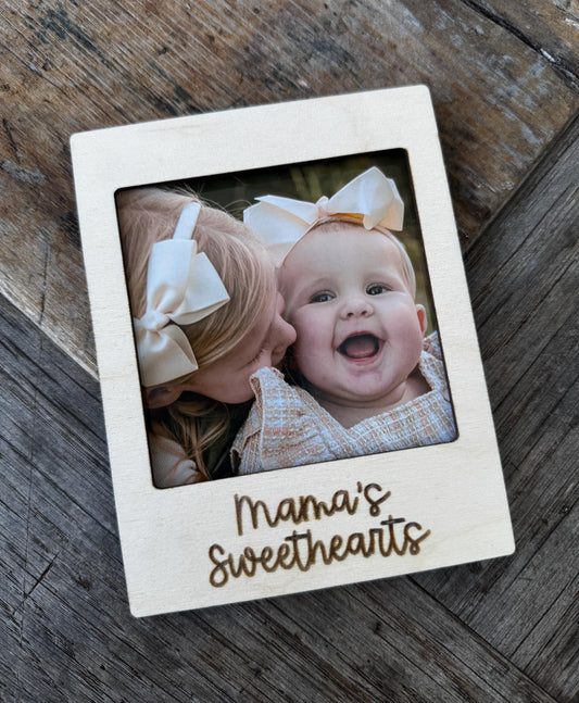 Valentine's Gift | Photo Frame Magnet | Valentine's Day Photo Magnet | Gift for Grandma | Gift for Mom | Valentine's Picture Frame | Custom