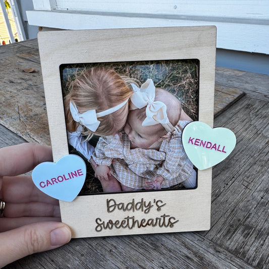 Valentine's Gift | Photo Frame Magnet | Valentine's Day Photo Magnet | Gift for Grandma | Gift for Mom | Valentine's Picture Frame | Custom