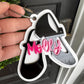 Personalized Tap Dance Bag Tag | Custom Name Dance Keychain | Tap Dancer Gift | For Dance Teacher | Tap Dance Backpack Tag | Dance Comp Gift