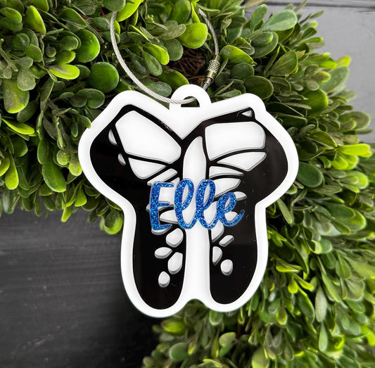Personalized Irish Dancing Bag Tag | Custom Dance Name Keychain | Irish Dance Gift | Feis Accessory | Irish Dancer Backpack Tag | Ghillies