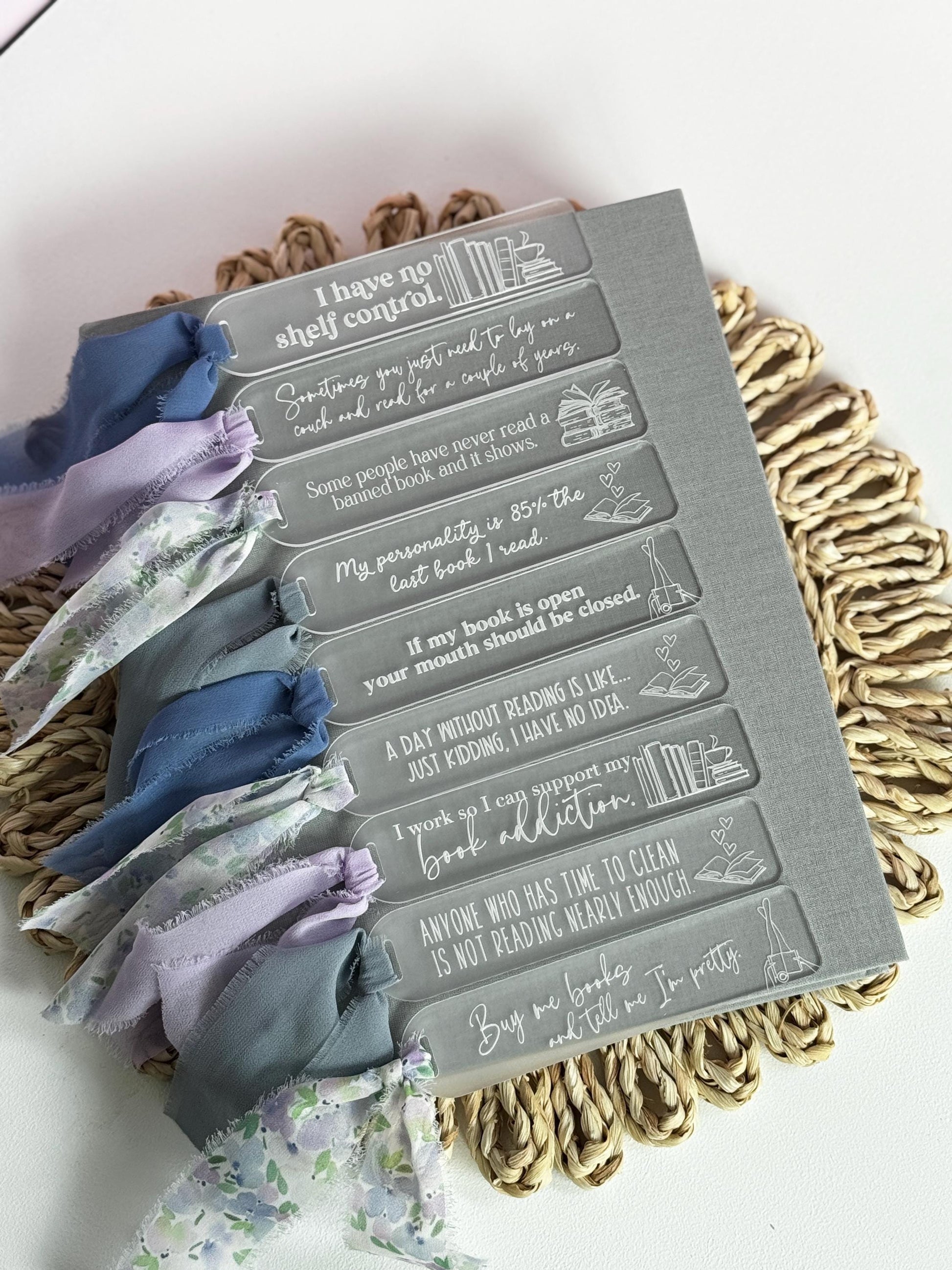 Funny Acrylic Bookmark with Reading Quote Bookmark for Book Lover Snarky Book Gift Cute Gift for Reader Gift for Teacher Gift for Book Lover