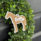 Horseback Riding Bag Tag for Kids Custom Name Horse Riding Keychain Personalized Equestrian Team Gift Equestrian Coach Gift Stocking Stuffer
