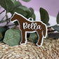 Horseback Riding Bag Tag for Kids Custom Name Horse Riding Keychain Personalized Equestrian Team Gift Equestrian Coach Gift Stocking Stuffer