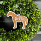 Horseback Riding Bag Tag for Kids Custom Name Horse Riding Keychain Personalized Equestrian Team Gift Equestrian Coach Gift Stocking Stuffer